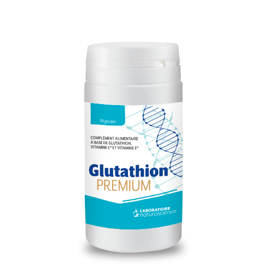 Gélules de vitamine C et E et de Glutathion PREMIUM