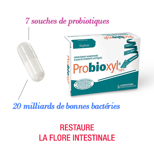Probioxyl - 7 souches différentes de probiotiques