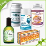  Offre Santé Optimale<br /><sous-titre><normal-weight>L’occasion de découvrir des</normal-weight> compléments de qualité au service de votre bien-être.</sous-titre><p><b>Résistez aux virus et Boostez votre IMMUNITÉ - Préservez votre mémoire - Purifiez votre organisme - Améliorez votre vision - Apaisez vos douleurs articulaires</b></p>