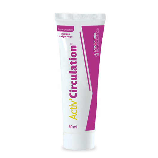 Activ'circulation créme circulatoire - Laboratoire Naturoscience