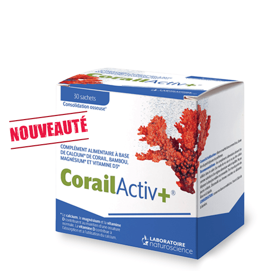 calcium bambou magnésium CorailActiv+ Laboratoire Naturoscience