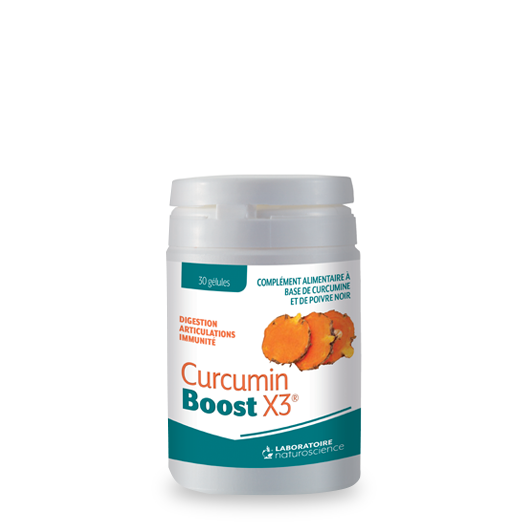 30 gélules Curcumin Boost X3 - Laboratoire Naturoscience