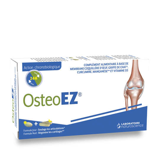 Regénère cartilages OsteoEZ - Laboratoire Naturoscience
